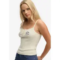 Superdry Athletic Embroider Button Hihaton T-paita
