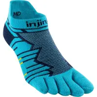 Injinji Men's Ultra Run No-Show Pacific Blue Treenisukat L (44.5-47)