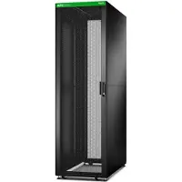 Schneider Electric EASY RACK 600MM/42U/1200MM WITH ROOF, SIDE PANEL,CASTORS,FEET AND 4 BRACKETS, NO BOTTOM, BLACK (ER6222)