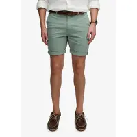 Superdry for man. M7110486A Premium Regular Regular Short Chino green (34), Casual, Cotton