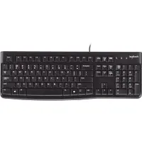 Logitech – LOGI K120 Corded Keyboard black (ESP) (920-002499)