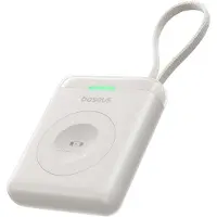 Baseus EnerFill FW11 5W Power Bank for Apple Watch with Built-in Cable - White