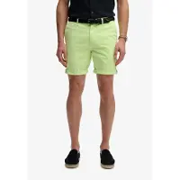 Superdry for man. M7110486A Premium Regular Regular Short Chino green (36), Casual, Cotton