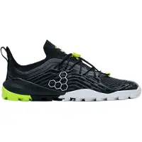 Vivobarefoot Men's Hydra ESC Obsidian/Safety Yellow Juoksukengät 46