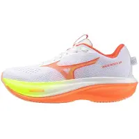 Mizuno Wave Rider 30 Sneakers White Orange AW26 Women's, Size 35 - EUR