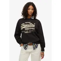 Superdry Embellished Vl Loose Fit Collegepaita