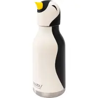 Asobu Bestie Vesipullo Penguin White-Onesize Valkoinen One Size 3+ Years Pojat, Tytöt