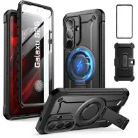 Supcase UB Pro Mag 2-set kuori Samsung Galaxy S26 - Musta