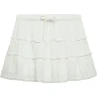 Superdry for woman. W7210424A Tiered skirt white (L), Casual, Cotton