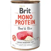 Brit Mono Protein Naudanliha & Riisi 400g