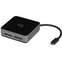 OWC Atlas USB-C Dual-Slot SDXC UHS-II muistikortinlukija