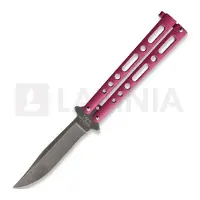 Bear & Son Butterfly Pink Stonewash kääntöveitsi