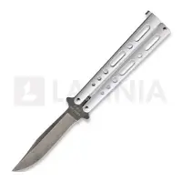 Bear & Son Butterfly White Stonewash kääntöveitsi