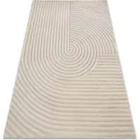 Rugsx Matot Matto BALANCE 1921 taupe - Geometrinen, rakenteell 240x330 cm