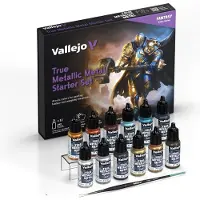 Vallejo True Metallic startset 12x18 ml