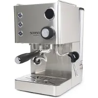 Sorso Espresso kahvikone - ruostumaton teräs