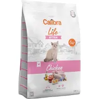 Calibra Cat Life Kitten Chicken kissojen kuivaruoka, 1,5 kg