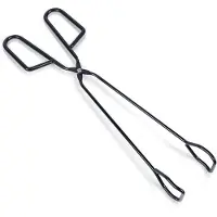Hobby Hall Mustat metalliset grillipihdit 315 cm., Grilio žnyplės metalinė juoda 31,5 cm
