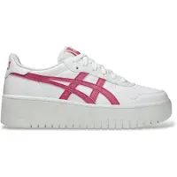 Asics for woman. 1202A024 White Japan S PF Leather Sneakers (37.5), Flat, Laces, Casual