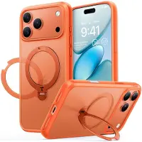 Torras Ostand Q3 Spin - energy orange - iPhone 17 Pro