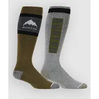 Burton Weekend Midweight 2Pk Tekniset sukat vihreä, M
