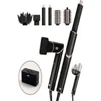 Shark FlexStyle 5-in-1, Multistyler, Lämmin, Kuivat/märät hiukset, Musta, Vaaleanpunainen, 2,5 m, 1400 W (HD440EU)