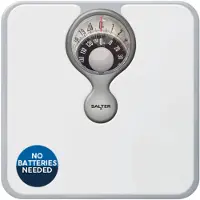 Salter Svarstykles 484 WHDRFEU16 Magnifying Lens Mechanical Bathroom Scale