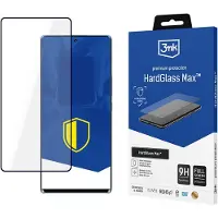 3mk Protection Vahvistettu koko näytön karkaistu lasi 3mk HardGlass Max Black Honor 70:lle