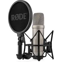Rode NT1 Gen 5 -studiomikrofoni, hopea