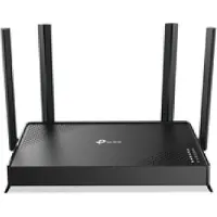 TP-LINK Archer BE220, Wi-Fi 7 (802.11be), Kaksitaajuus (2,4 GHz/5 GHz), Ethernet LAN, Musta, Pöytäreititin (Archer BE220(EU))