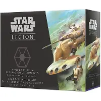 Asmodee Star Wars Legion Tanque Aat De La Federación De Comercio Lautapeli Espanjankielinen Versio
