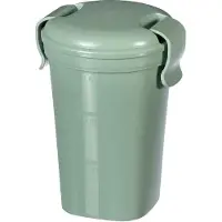 Curver Säilytysrasia Cup L Smart Eco To Go, vaaleanvihreä, 0,6 l