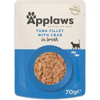 Applaws Tonnikalaa ja rapua liemessä 70 g