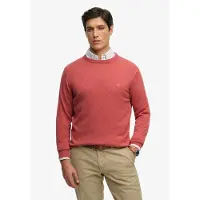 Superdry for man. M6110691C Jersey Essentials Cotton Jumper red (M), Casual, Long sleeve