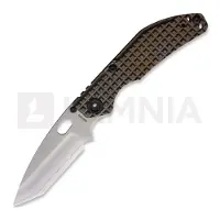 North Mountain Blade BBNM - SLD-Magic Tanto - Titanium Sculpted kääntöveitsi, Champagne