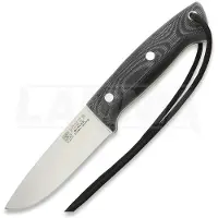 Joker Ranger puukko, Black Canvas Micarta, Firesteel