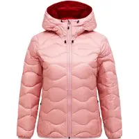 Peak Performance Women's Helium Down Hood Jacket Warm Blush Untuva välitakit M