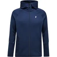 Peak Performance Men's Rider Essentials Zip Hood Blue Shadow/Blue Shadow Välikerrospuserot XXL