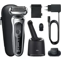 Braun Series 7 71-S7200cc sähköparranajokone Hopea