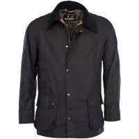 Barbour Ashby Wax Jacket - Navy - S