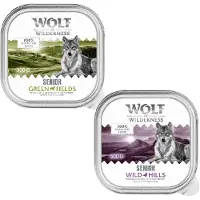 Wolf of Wilderness 24x300g Senior Mix (2 makua) koiran märkäruoka