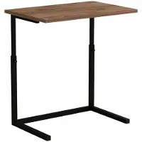 Norda Design Säädettävä Kannettavan Tietokoneen Seisomapöytä, Atlantic Pine, 60 Cm | 100 % Melamiinipinnoitettu, 18 Mm Paksu | Moderni Teollinen Muotoilu