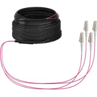 EFB Elektronik Elektronik O8303S30OM4, 30 m, U-DQ(ZN) BH, OM4, 4x LC, 4x LC