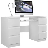 Top E Shop KUBA BIEL MAT computer desk White
