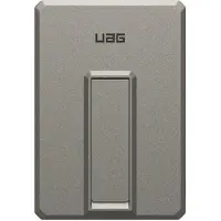 Urban Armor Gear UAG Ultra Slim 5K - 5000 mAh powerbank with stand, 10W wireless charging, MagSafe compatible, cable included (titanium)