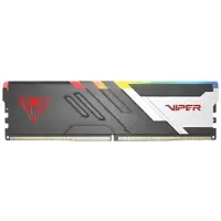 Patriot Memory Viper Venom , 16 GB, 1 x 16 GB, DDR5, 288-pin DIMM, Musta, Valkoinen (PVVR516G60C30)