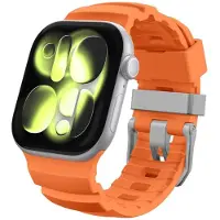 Spigen Silicone Band - orange - Apple Watch 49mm/46mm/45mm/44mm