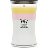 Woodwick Trilogy Floral Blossoms tuoksukynttilä sisältää puusydämen 610 g