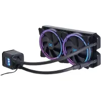 Alphacool Eisbaer Aurora 280 CPU - Digital RGB, vesijäähdytysratkaisu prosessorille, musta
