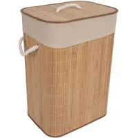 Home4You Max Bamboo pyykkikori